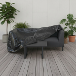 HOUSSE DE SALON DE JARDIN TITANIUM® L180 X P150 X H190 Cm - NOIR HOUSSE DE SALON DE JARDIN TITANIUM® L180 X P150 X H190 Cm - NOIR