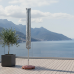 HOUSSE PARASOL TITANIUM® - ARGENT