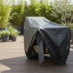 HOUSSE POUR CHAISE TITANIUM® NOIR - 94 x 94 x 69 cm HOUSSE POUR CHAISE TITANIUM® NOIR - 94 x 94 x 69 cm