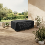 HOUSSE TITANIUM® TABLE RECTANGLE ET CHAISES 300 X 170 X 85 Cm
