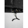 HOUSSE DE TABLE RONDE ET CHAISES - 250CM - NOIR