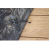 HOUSSE DE TABLE RECTANGULAIRE ET CHAISES - 240CM - NOIR