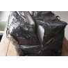 HOUSSE DE COUSSIN 200CM - NOIR