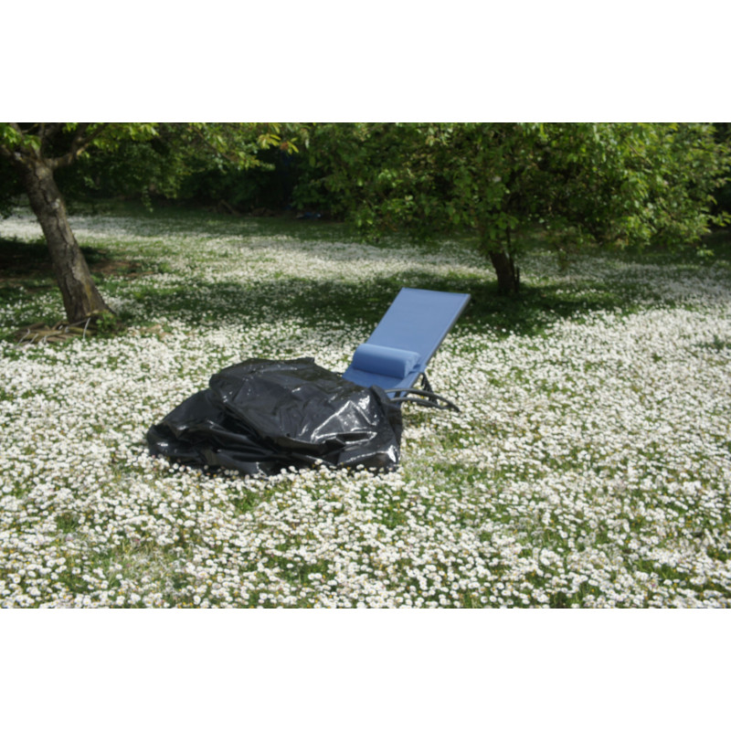 HOUSSE DE CHAISE LONGUE - NOIR HOUSSE DE CHAISE LONGUE - NOIR