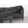 HOUSSE DE SALON DE JARDIN BAS 235CM - NOIR