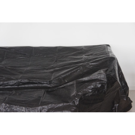 HOUSSE DE SALON DE JARDIN BAS 180CM - NOIR
