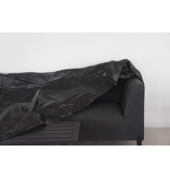 HOUSSE DE SALON DE JARDIN BAS 250CM - NOIR