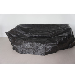 HOUSSE DE SALON DE JARDIN BAS 250CM - NOIR