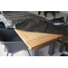 HOUSSE DE PLATEAU DE TABLE 180CM - NOIR