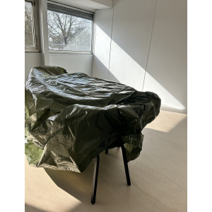 Protection pour table ronde et chaises Vert 215 x 90 cm