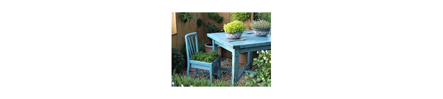Housse Table De Jardin | Bâche Table de Jardin - Titanium